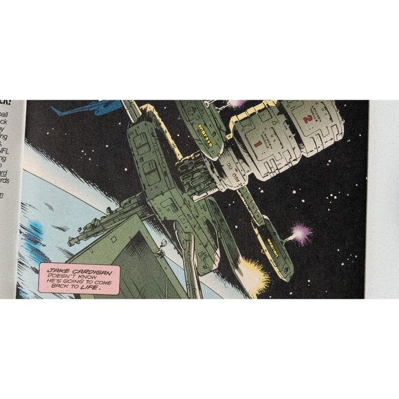 William Shatners Tek World #1 Comic Book Marvel 1992 1st Print - Picture 8 of 13